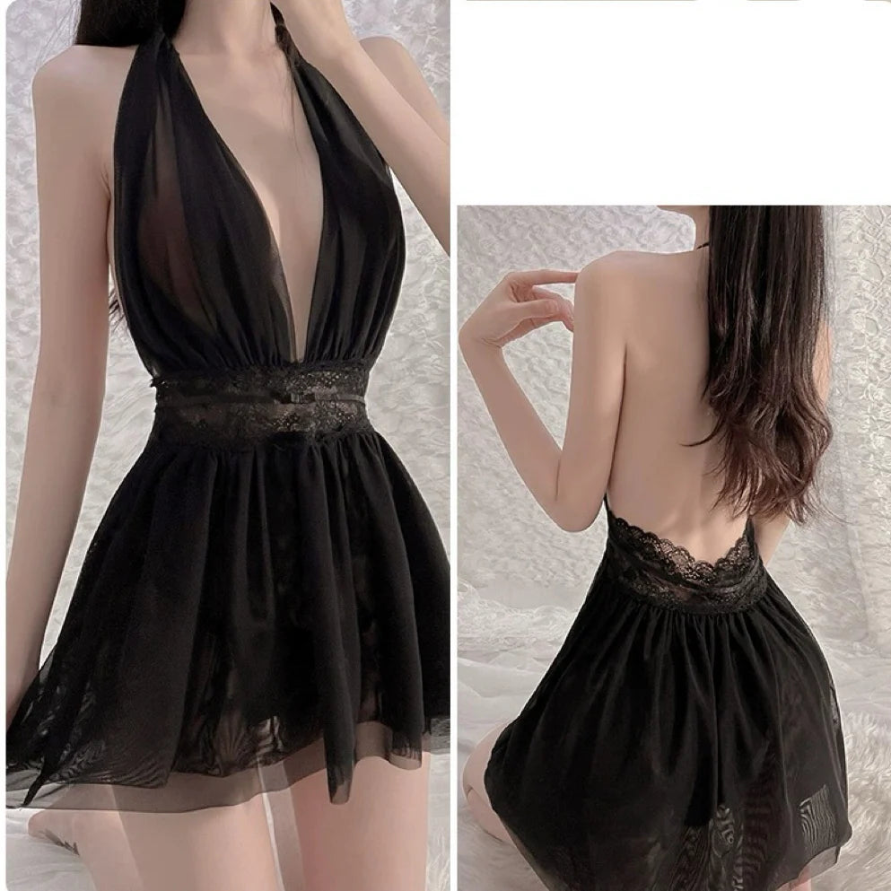 Mila Backless Babydoll Dress
