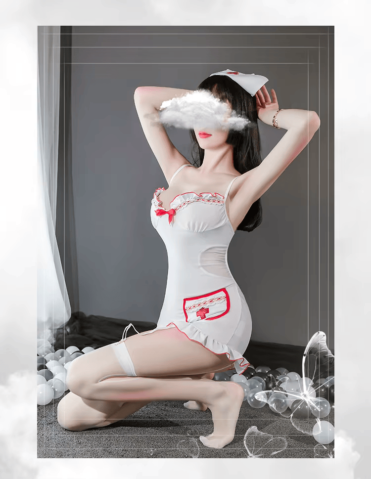 Tine Cosplay Nurse Role Play Costume