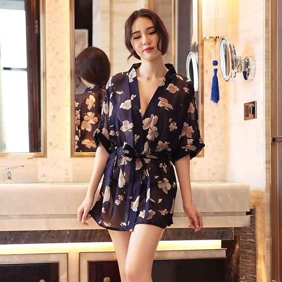 Myla Kimono Mini Dress Nightgown