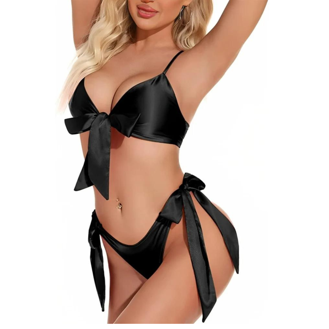 LL Two Piece Babydoll Bikini Intimate Lingerie Set