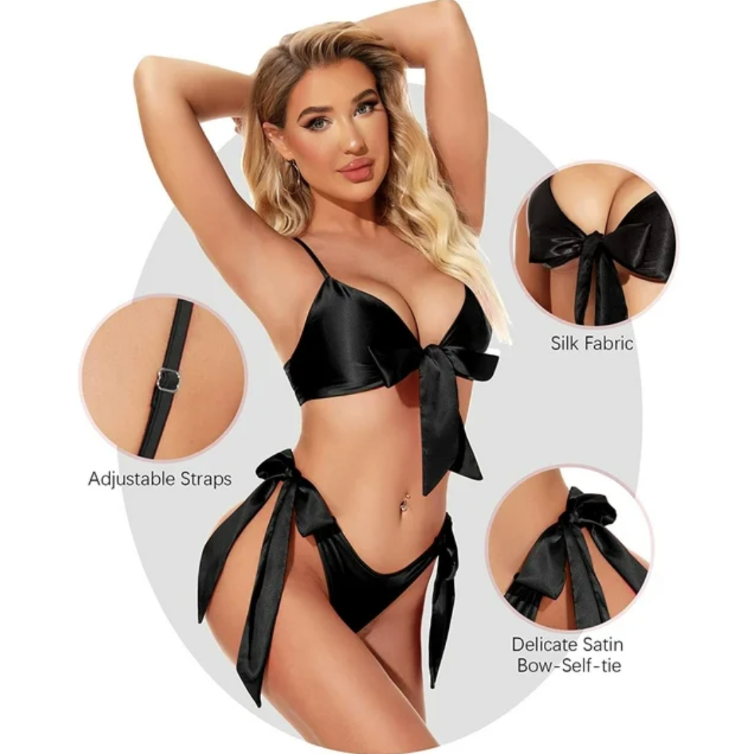 LL Two Piece Babydoll Bikini Intimate Lingerie Set