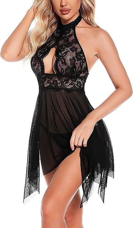 LL Two Piece Baby doll Dress Intimate Lingerie Set